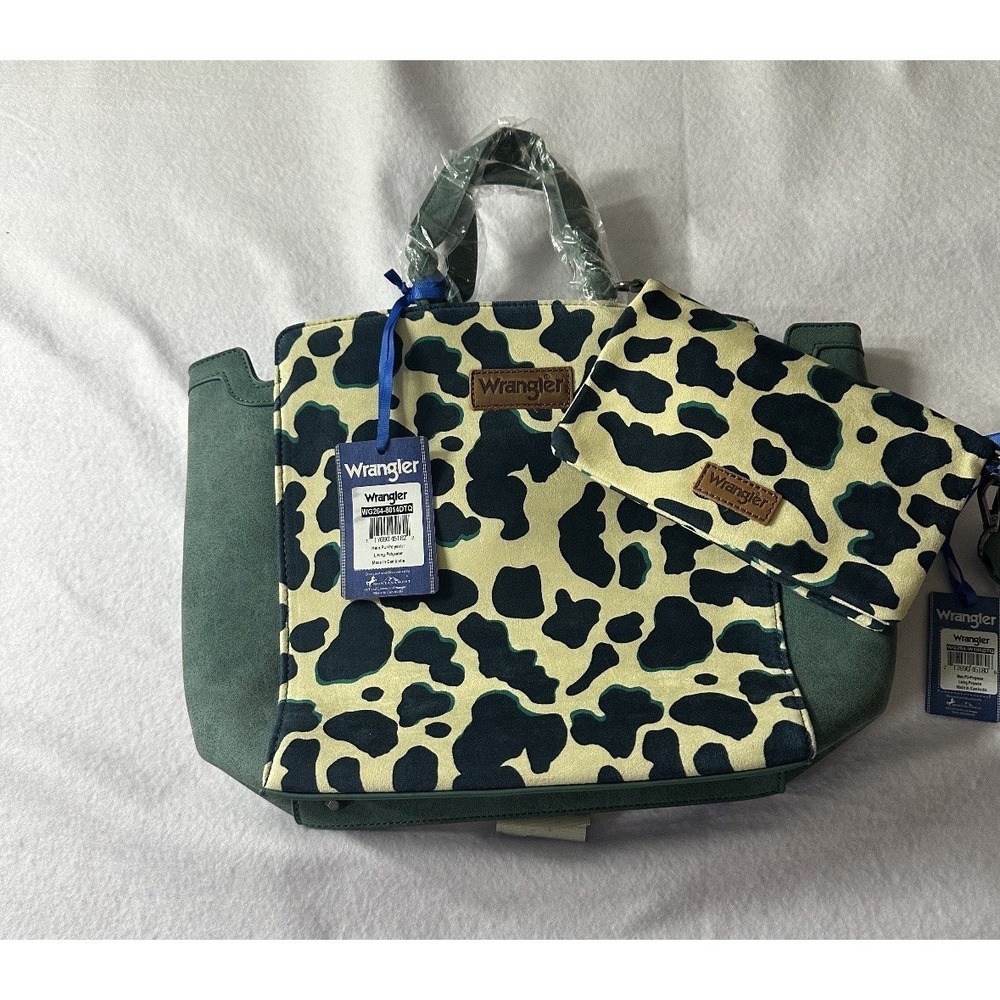 Wrangler Women's Tote Bag And Wallet Southwestern NWT